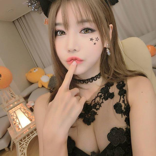 韩国美女 美女模特 美女主播 ShowGirl 韩佳恩 胸器 性感私照