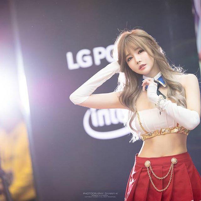 韩国美女 美女模特 美女主播 ShowGirl 韩佳恩 胸器 性感私照