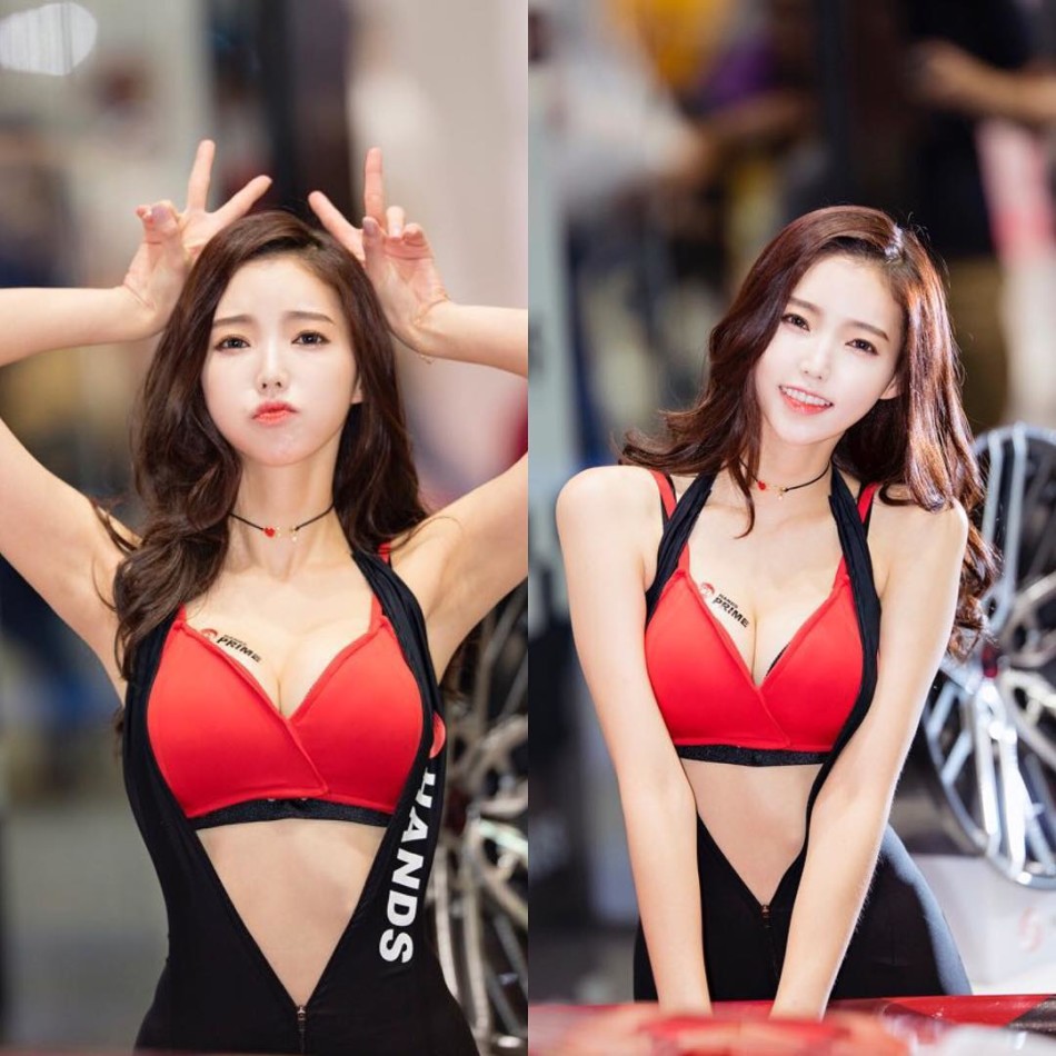 韩国美女 车模 美女主播 金宝拉