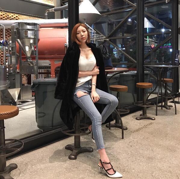 韩国美女 美女主播 米娜 胸器 性感私照 美女自拍