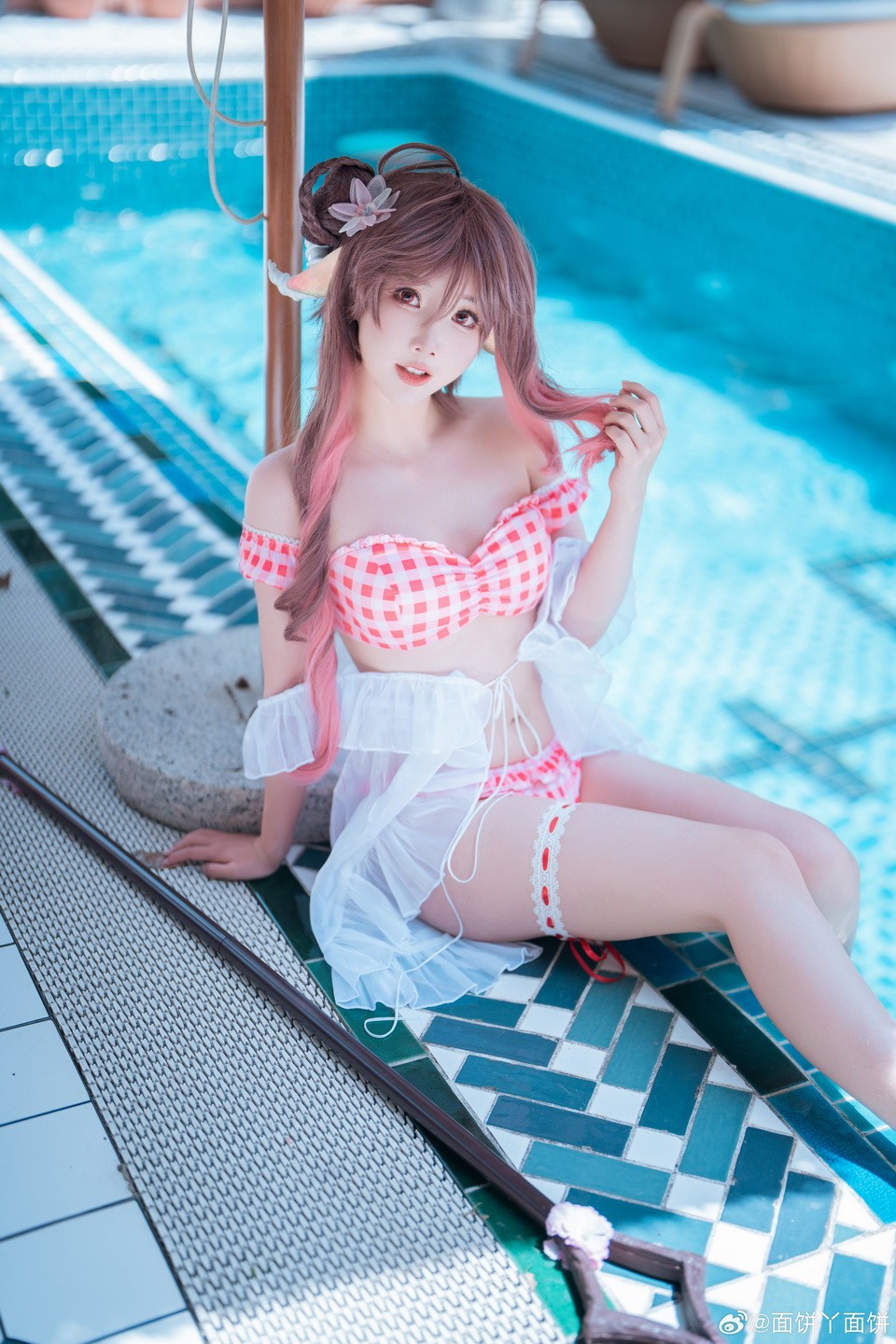面饼丫面饼 明日方舟 艾雅法拉 小绵羊 Cosplay